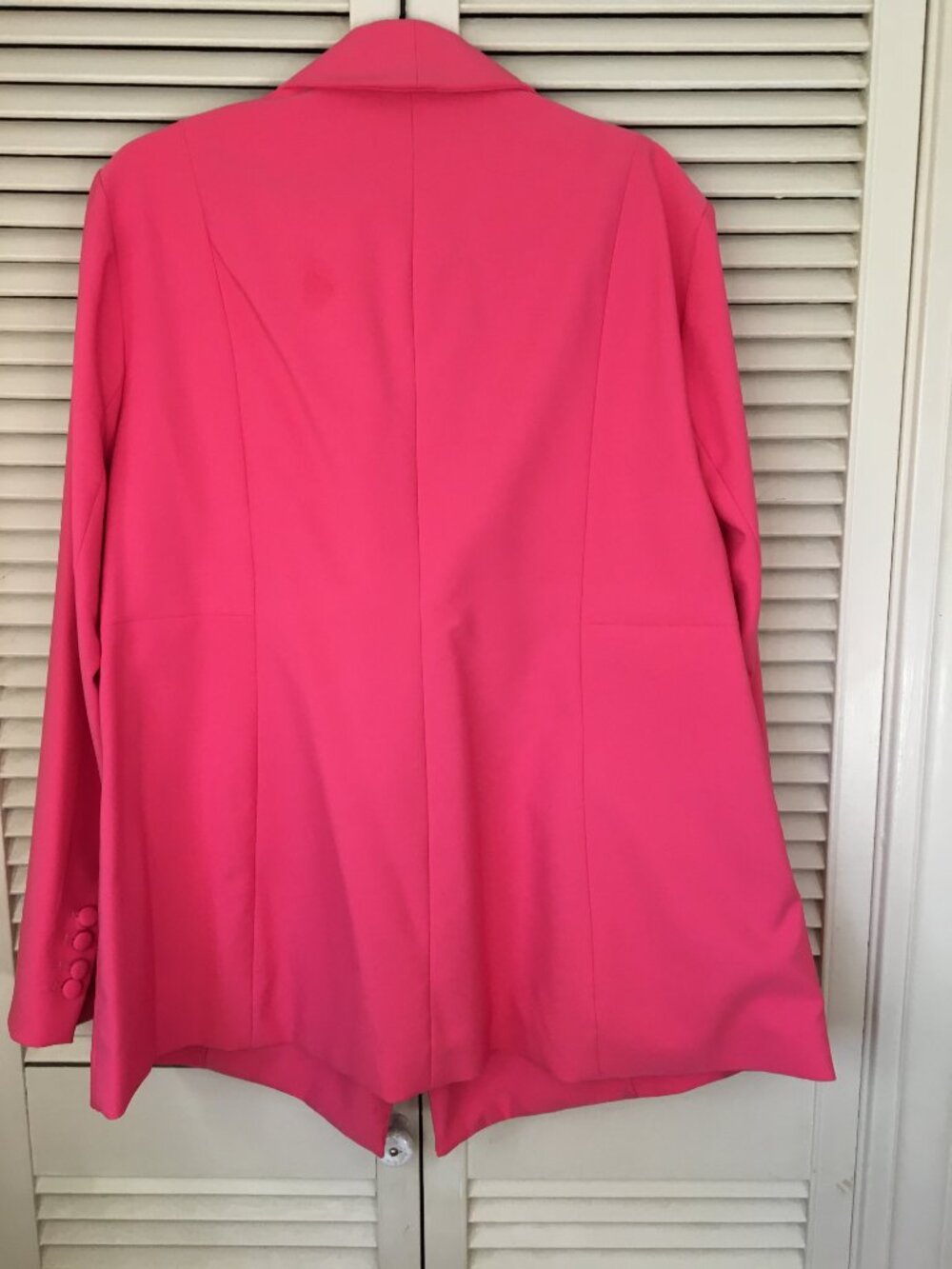 Torid Size 1 (14-16) CORAL Fully Lined Button Closure Blazer - Picture 7 of 7